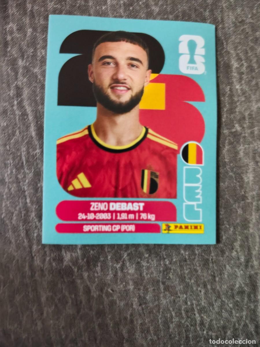 Cromos de f&uacute;tbol: Cromo BEL5 ZENO DEBAST B&Eacute;LGICA. Colecci&oacute;n FIFA WORLD CUP 2026 PANINI Nuevo