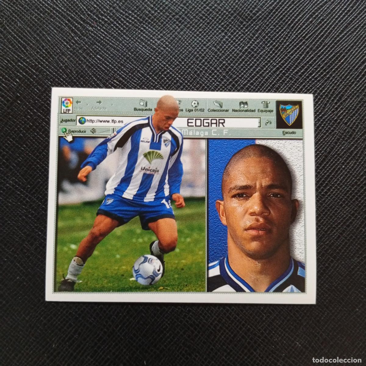Cromos de f&uacute;tbol: EDGAR MALAGA ESTE 2001 2002 CROMO FUTBOL 01 02 LIGA - SIN PEGAR - A216 PG415