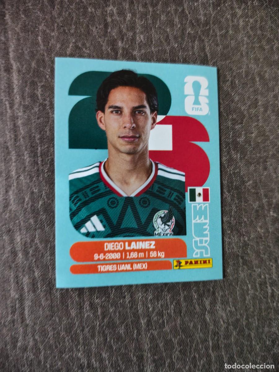 Cromos de f&uacute;tbol: Cromo MEX8 DIEGO LAINEZ M&Eacute;XICO. Colecci&oacute;n FIFA WORLD CUP 2026 PANINI Nuevo