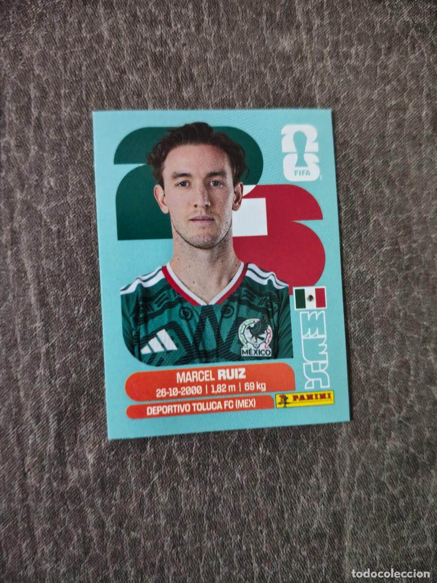 Cromos de f&uacute;tbol: Cromo MEX12 MARCEL RUIZ M&Eacute;XICO. Colecci&oacute;n FIFA WORLD CUP 2026 PANINI Nuevo