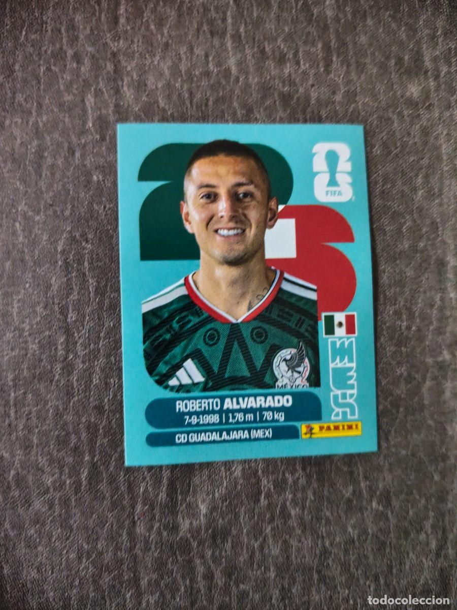 Cromos de f&uacute;tbol: Cromo MEX19 ROBERTO ALVARADO M&Eacute;XICO. Colecci&oacute;n FIFA WORLD CUP 2026 PANINI Nuevo
