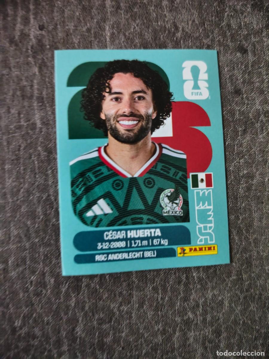 Cromos de f&uacute;tbol: Cromo MEX20 C&Eacute;SAR HUERTA M&Eacute;XICO. Colecci&oacute;n FIFA WORLD CUP 2026 PANINI Nuevo