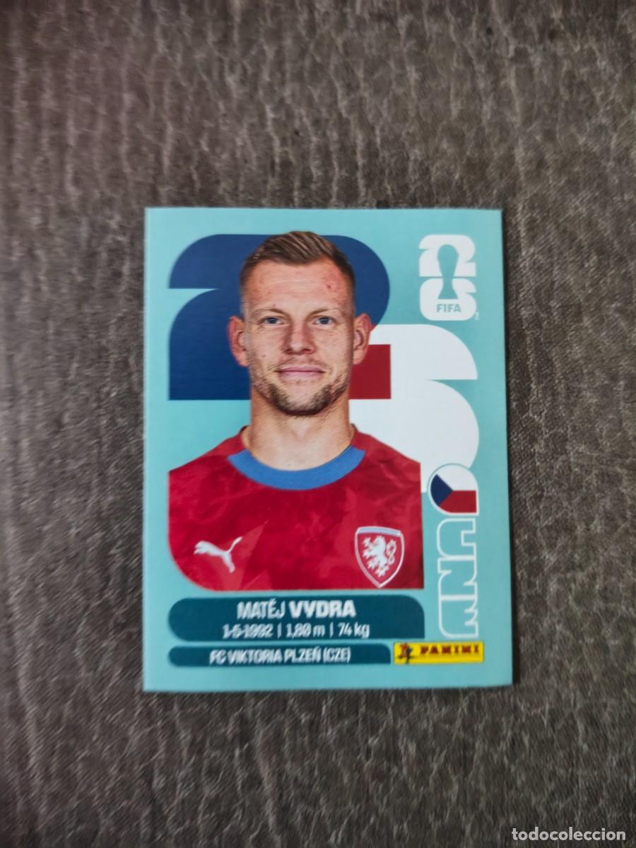 Cromos de f&uacute;tbol: Cromo CZE15 MATEJ VYDRA REP&Uacute;BLICA CHECA. Colecci&oacute;n FIFA WORLD CUP 2026 PANINI Nuevo