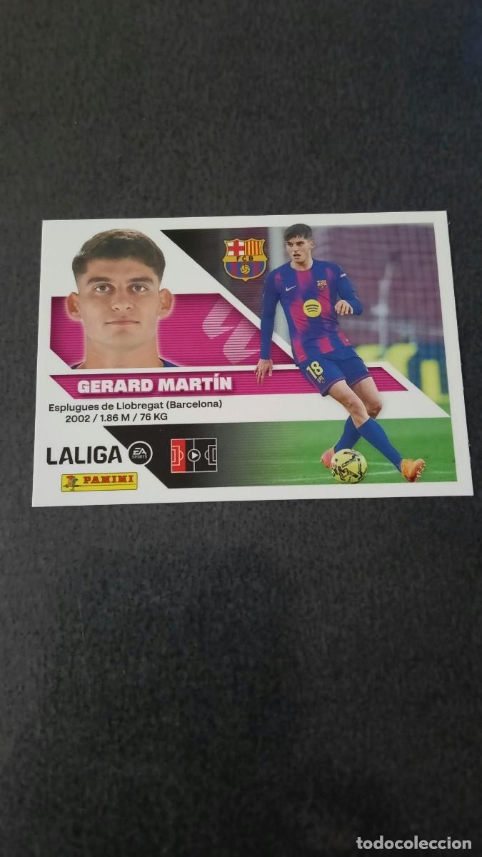 Cromos de f&uacute;tbol: Gerard Martin Liga Este 26 27 2026 2027 Barcelona