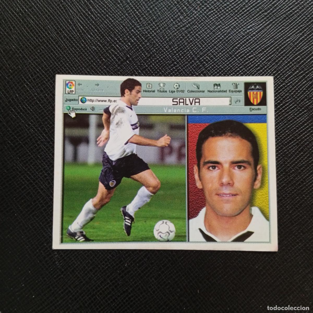 Cromos de f&uacute;tbol: SALVA VALENCIA ESTE 2001 2002 CROMO FUTBOL 01 02 LIGA - SIN PEGAR - A216 PG415 COLOCA