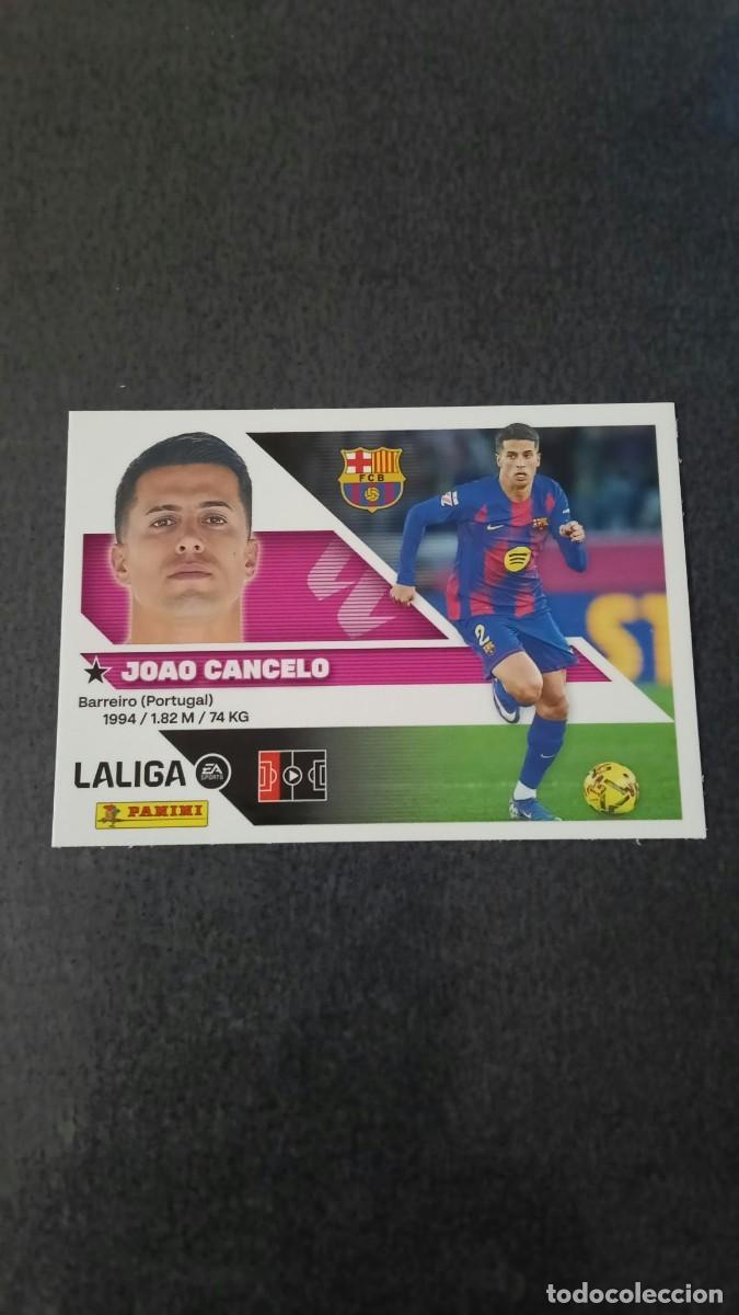 Cromos de f&uacute;tbol: Joao Cancelo Liga Este 26 27 2026 2027 Barcelona