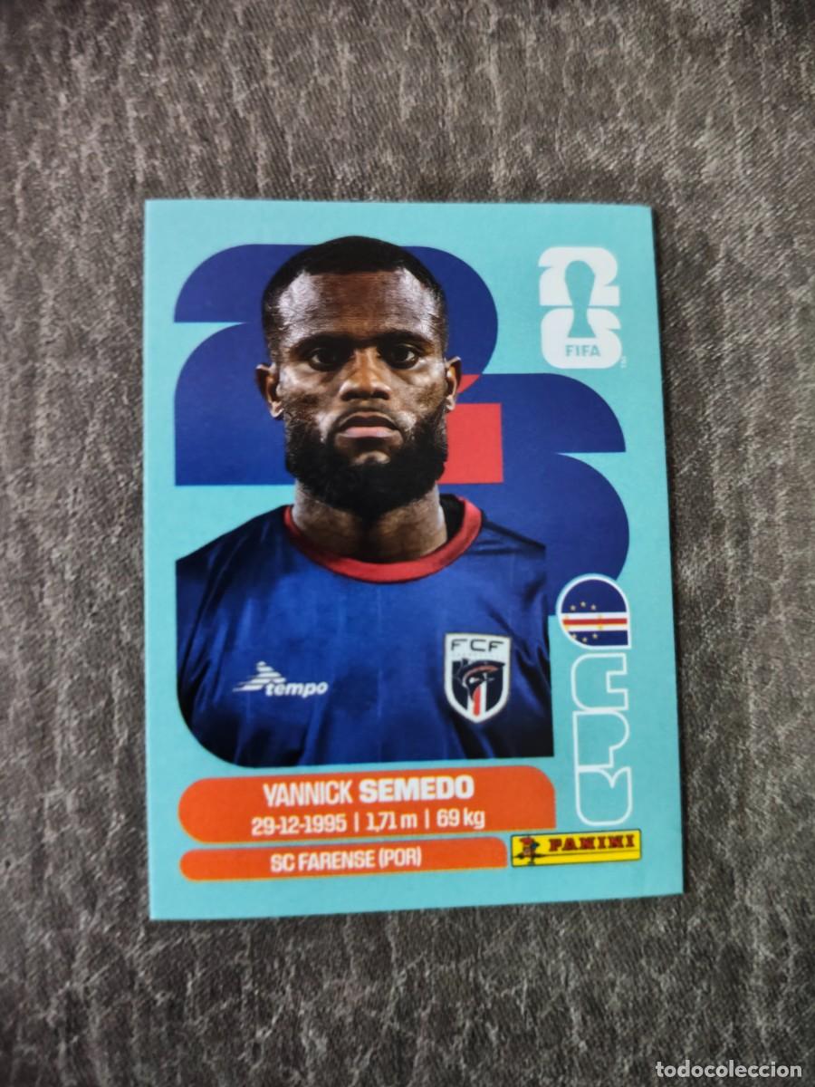 Cromos de f&uacute;tbol: Cromo CPV9 YANNICK SEMEDO CABO VERDE. Colecci&oacute;n FIFA WORLD CUP 2026 PANINI Nuevo