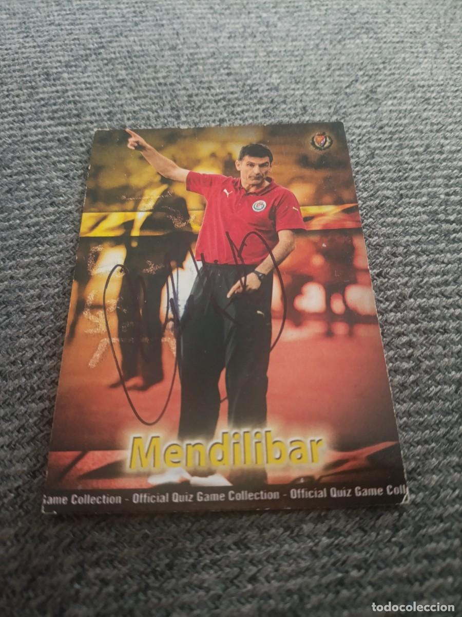 Cromos de f&uacute;tbol: Auto original de Mendilibar Valladolid