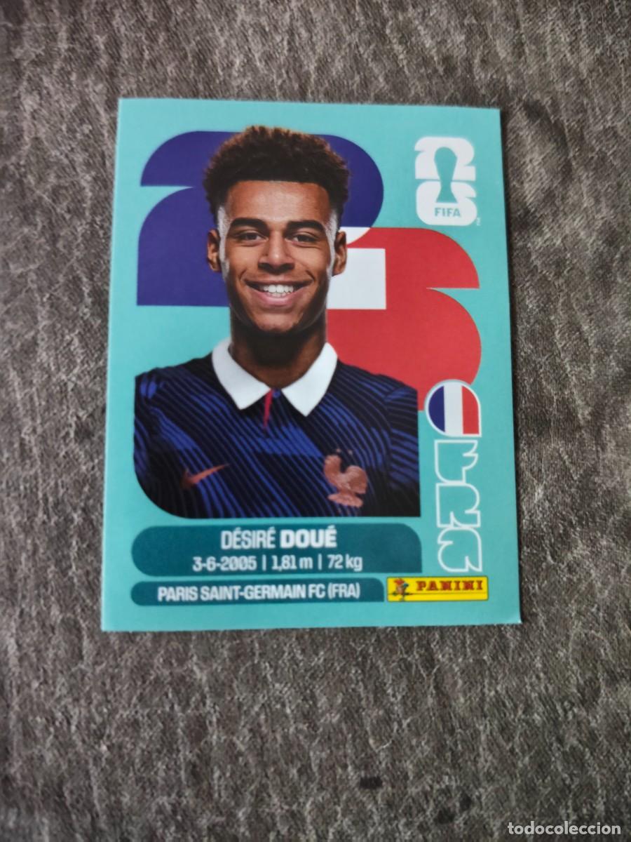 Cromos de f&uacute;tbol: Cromo FRA17 D&Eacute;SIR&Eacute; DOU&Eacute; FRANCIA. Colecci&oacute;n FIFA WORLD CUP 2026 PANINI Nuevo