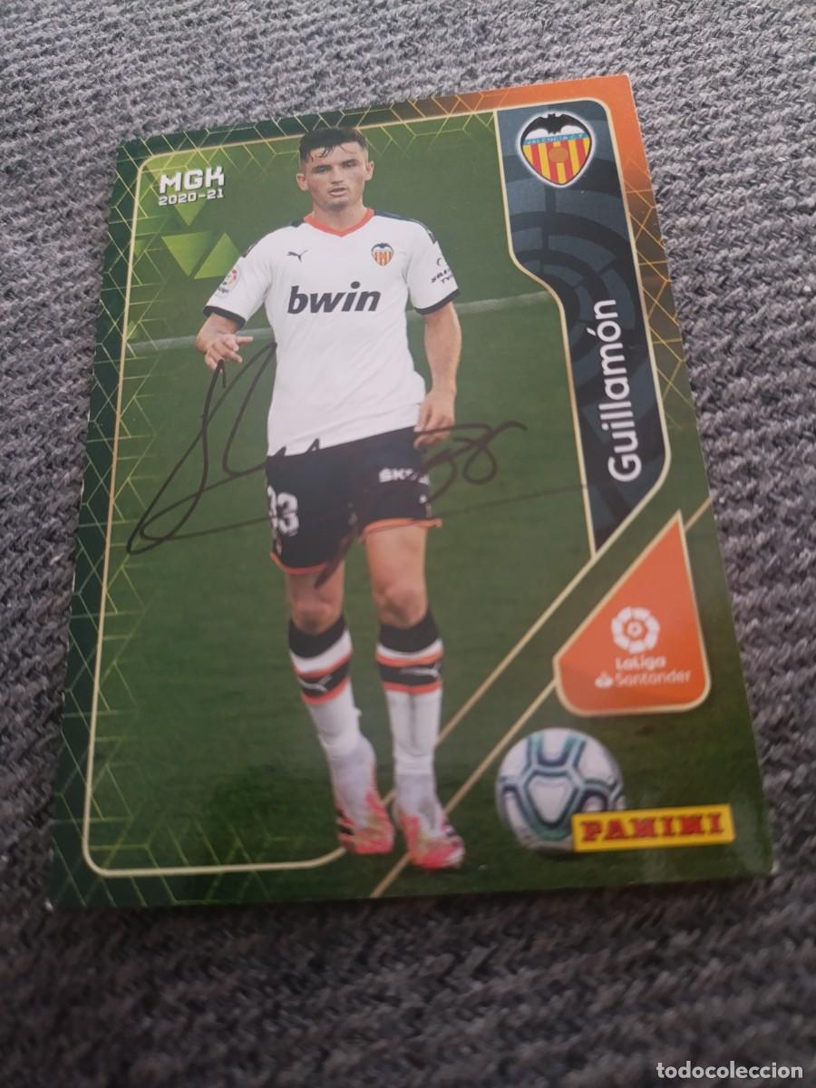 Cromos de f&uacute;tbol: Auto original de Guillamon Valencia