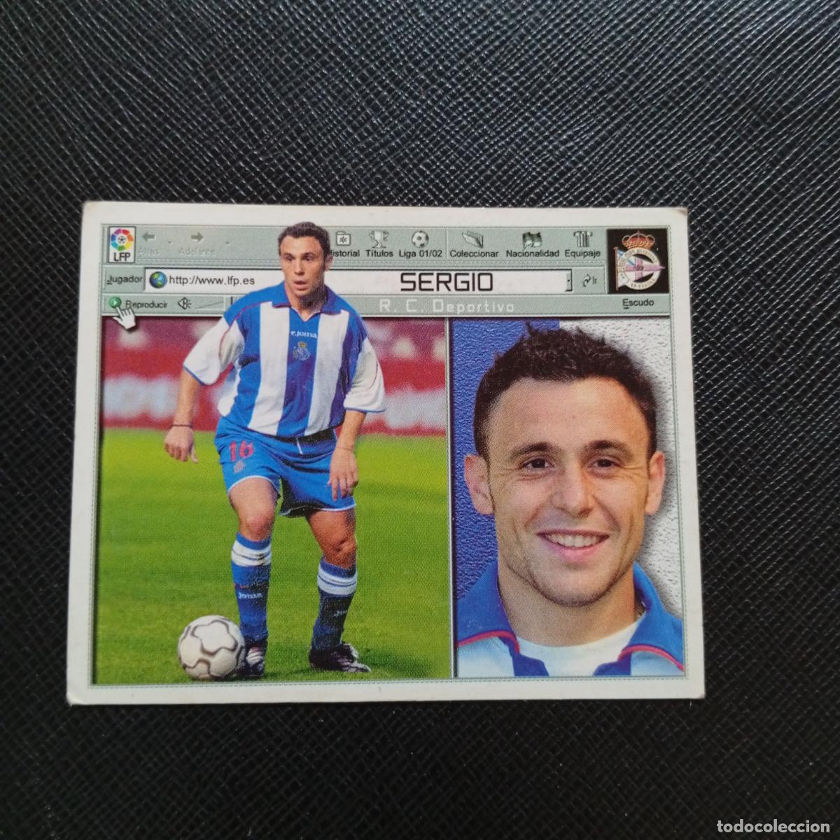 Cromos de f&uacute;tbol: SERGIO DEPORTIVO ESTE 2001 2002 CROMO FUTBOL 01 02 LIGA - SIN PEGAR - A216 PG424 COLOCA B