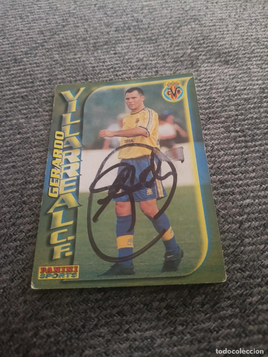 Cromos de f&uacute;tbol: Auto original de Gerardo Villarreal - Foto 1