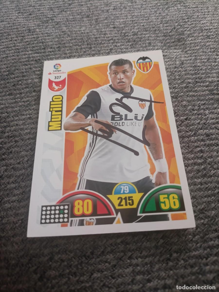 Cromos de f&uacute;tbol: Auto original de Murillo Valencia