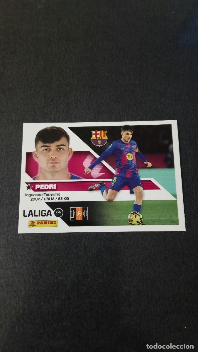 Cromos de f&uacute;tbol: Pedri Liga Este 26 27 2026 2027 Barcelona