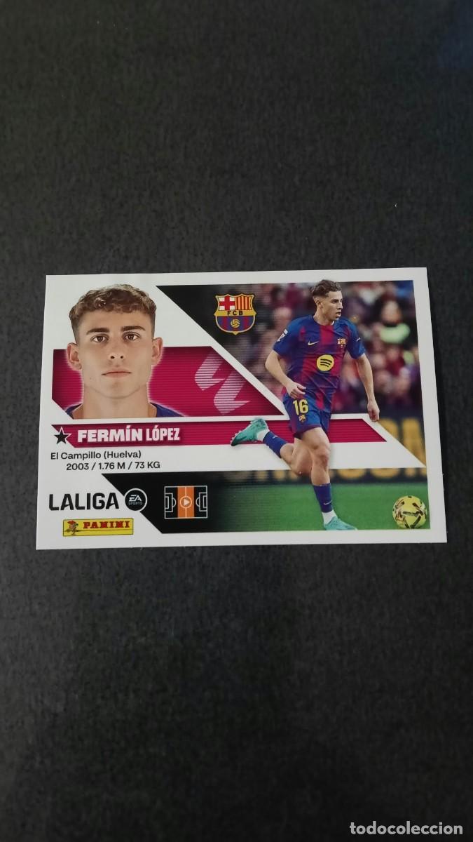 Cromos de f&uacute;tbol: Fermin Liga Este 26 27 2026 2027 Barcelona