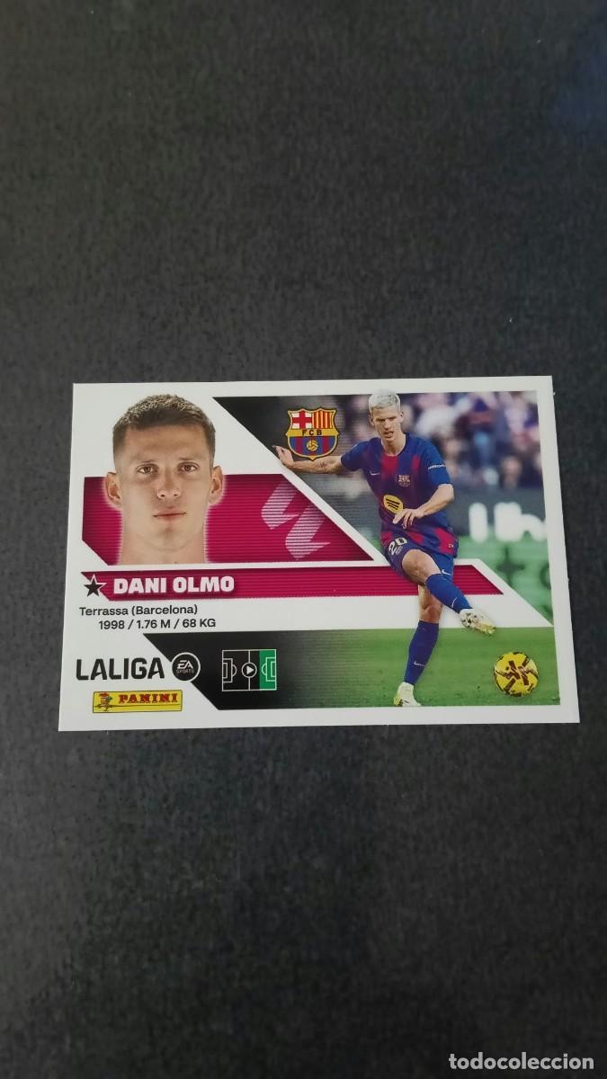 Cromos de f&uacute;tbol: Dani Olmo Liga Este 26 27 2026 2027 Barcelona