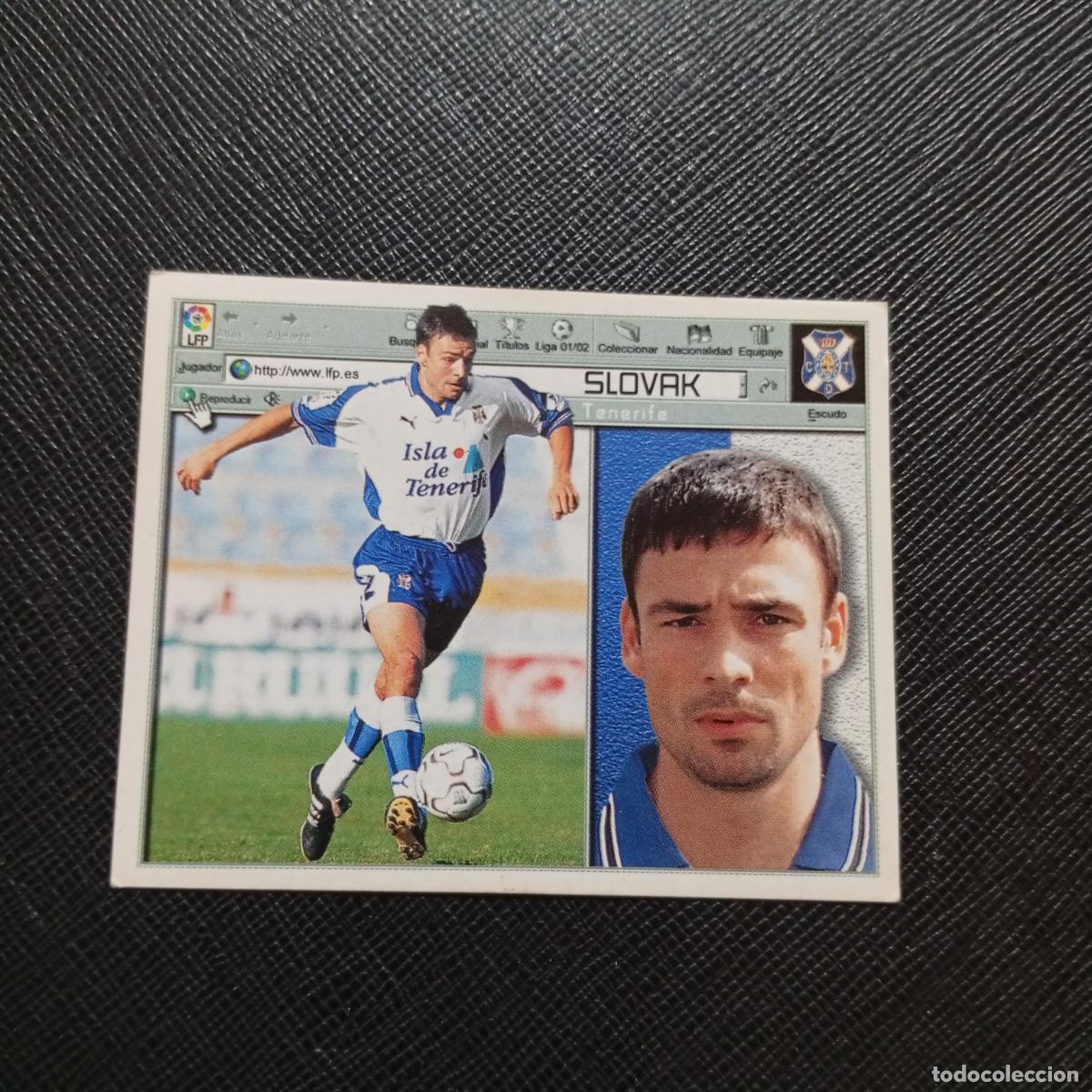 Cromos de f&uacute;tbol: SLOVAK TENERIFE ESTE 2001 2002 CROMO FUTBOL 01 02 LIGA - SIN PEGAR - A216 PG424 COLOCA