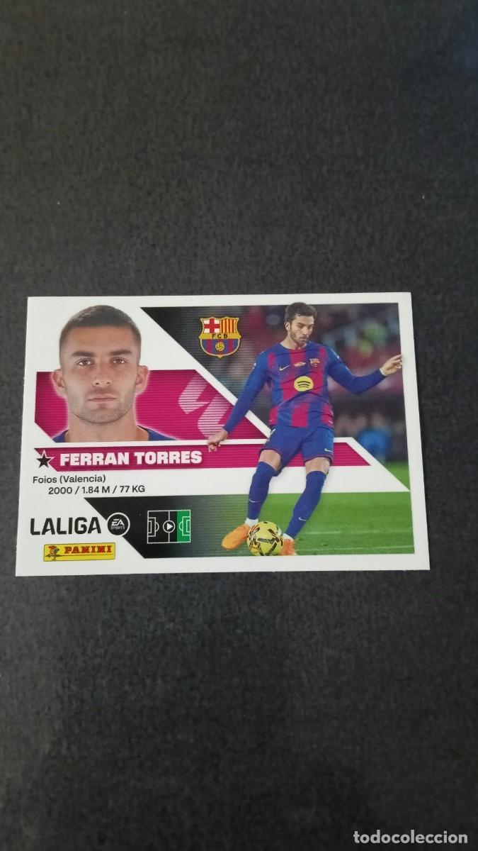 Cromos de f&uacute;tbol: Ferran Torres Liga Este 26 27 2026 2027 Barcelona