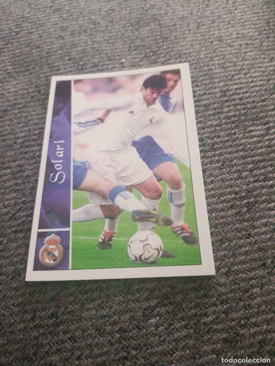 Cromos de f&uacute;tbol: Solari Real Madrid mundicromo 2003