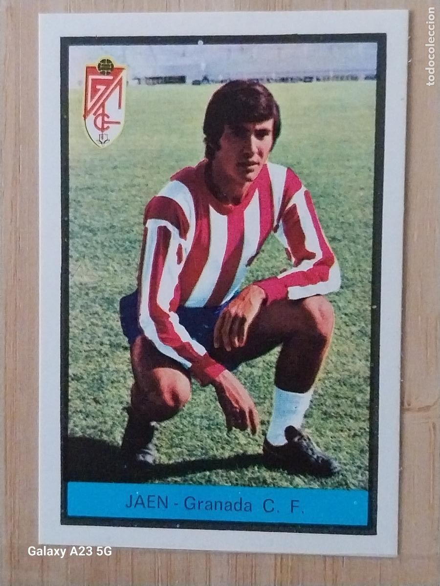 Cromos de f&uacute;tbol: JAEN GRANADA ED FHER LIGA 1972 72 73 CROMO RECUPERADO VENTANILLA PUNTAS PERFECTAS BE
