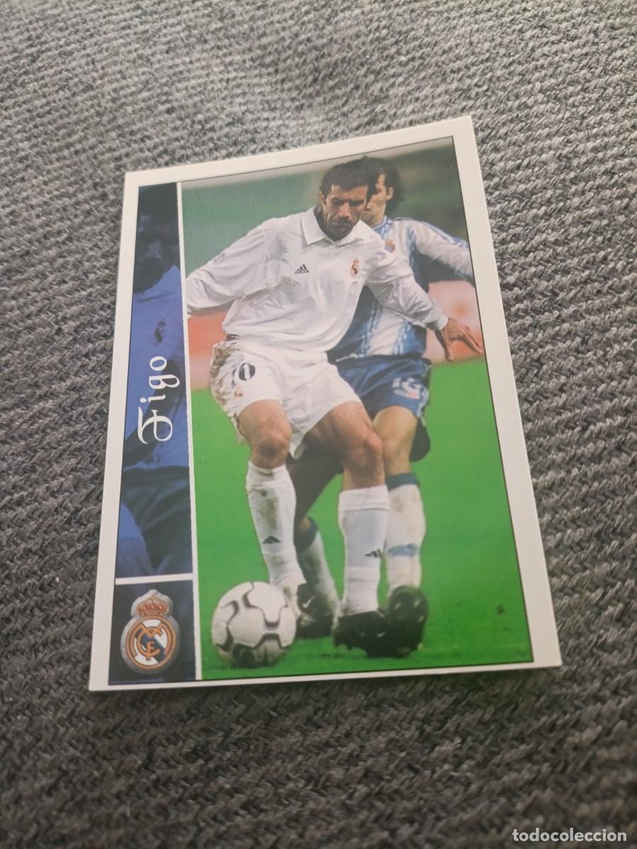 Cromos de f&uacute;tbol: Figo Real Madrid mundicromo 2003