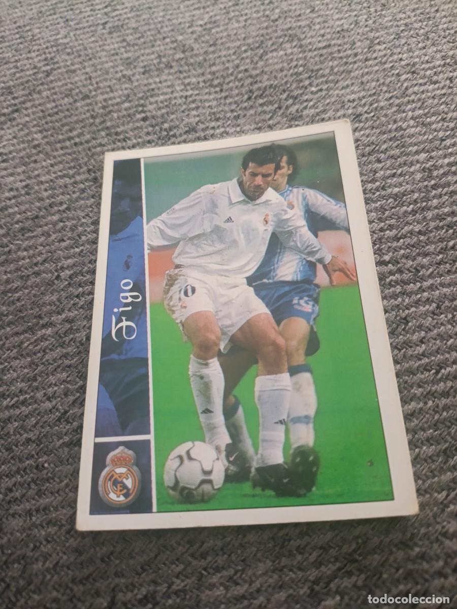 Cromos de f&uacute;tbol: Figo Real Madrid mundicromo 2003