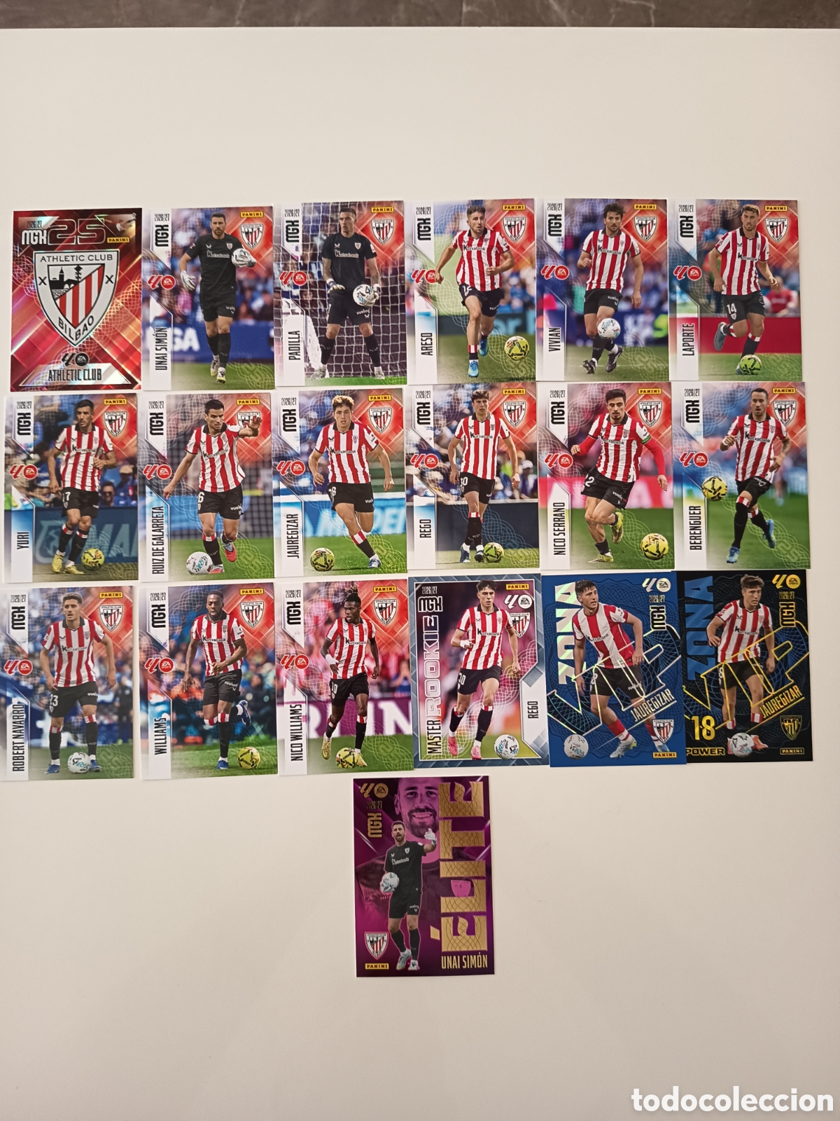 Cromos de f&uacute;tbol: Athletic de Bilbao megacracks 2026-2027