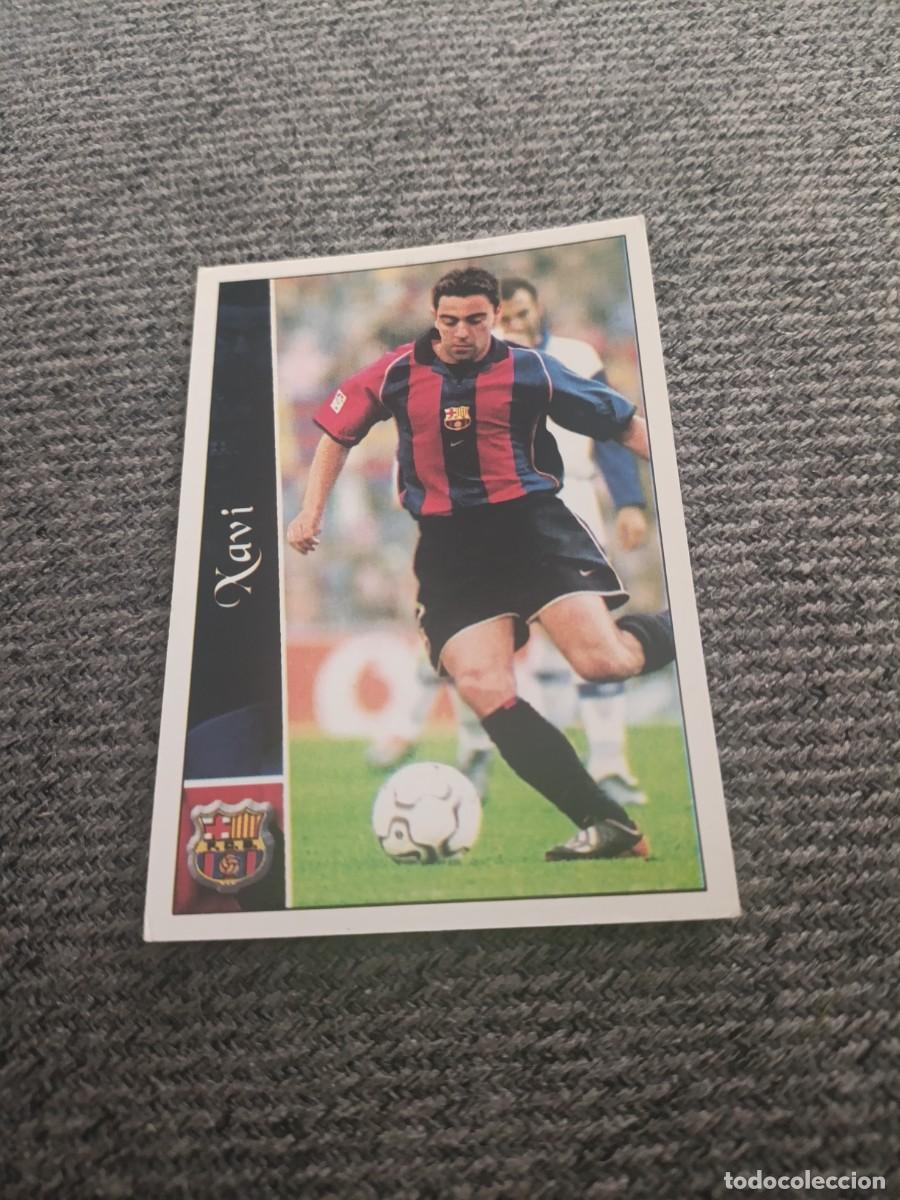 Cromos de f&uacute;tbol: Xavi Barcelona mundicromo 2003