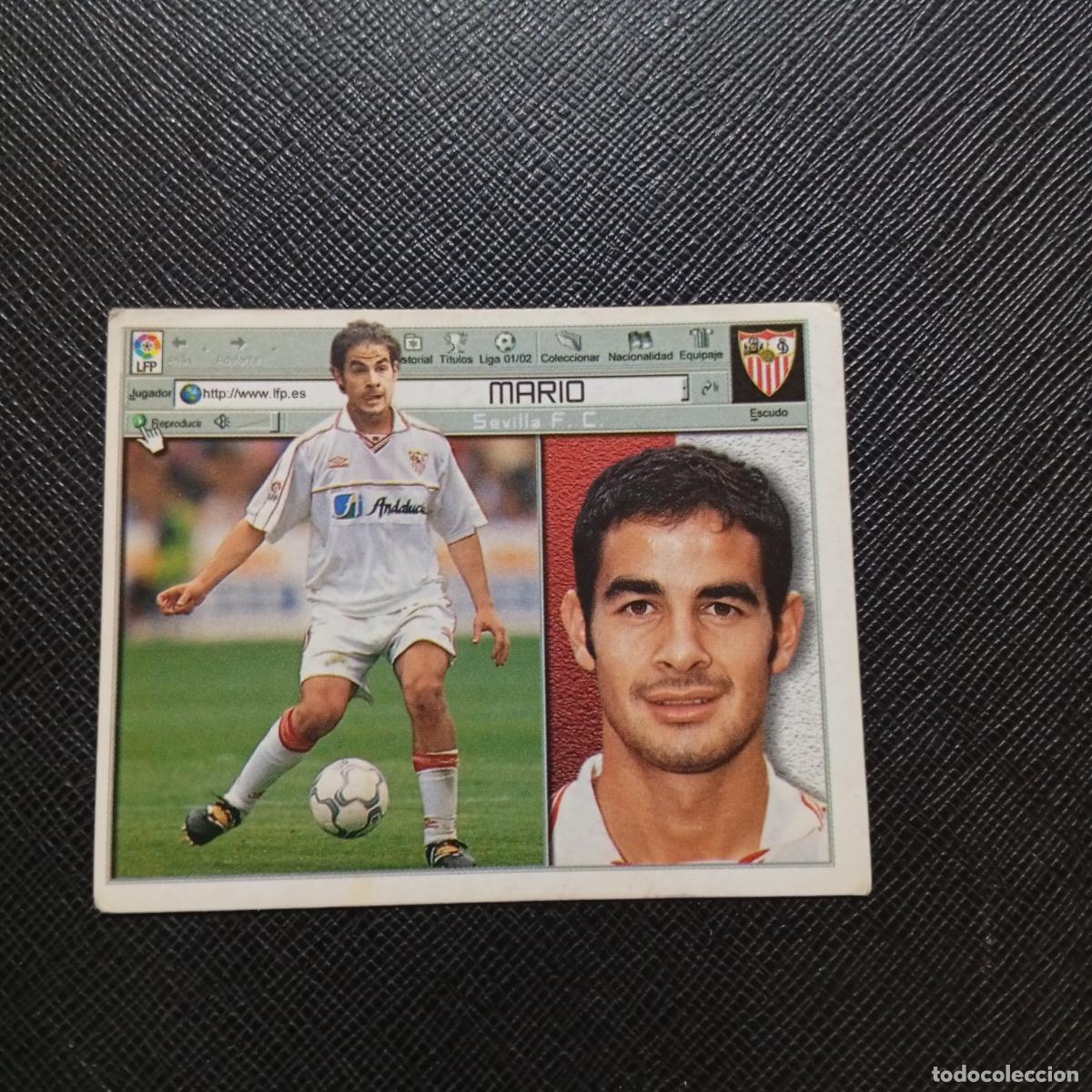 Cromos de f&uacute;tbol: MARIO SEVILLA ESTE 2001 2002 CROMO FUTBOL 01 02 LIGA - SIN PEGAR - A216 PG424 FICHAJE 5