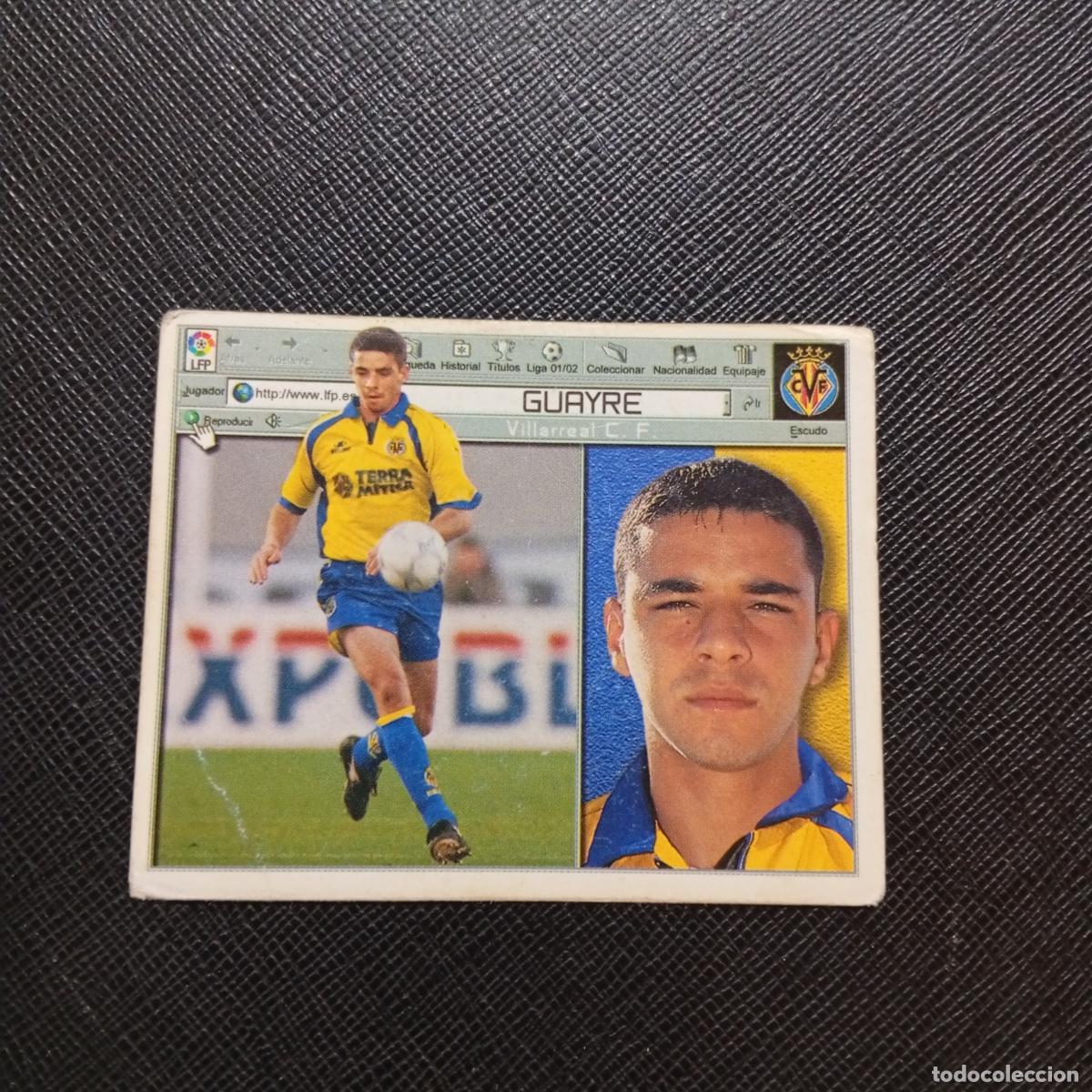 Cromos de f&uacute;tbol: GUAYRE LAS PALMAS ESTE 2001 2002 CROMO FUTBOL 01 02 LIGA - SIN PEGAR - A216 PG424 FICHAJE 6