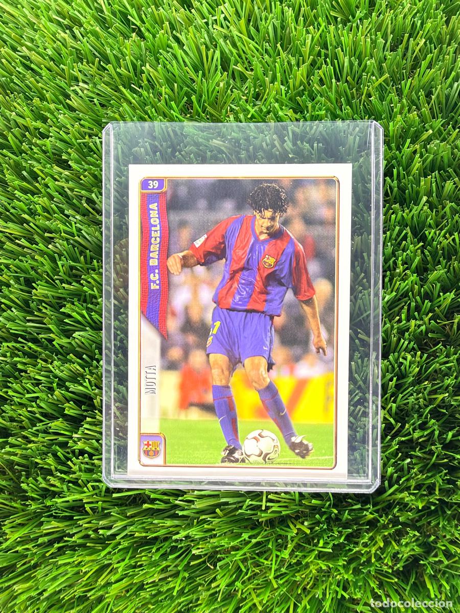 Cromos de f&uacute;tbol: N&ordm; 39 Thiago Motta FC Barcelona Mundicromo Fichas de La Liga 04 05