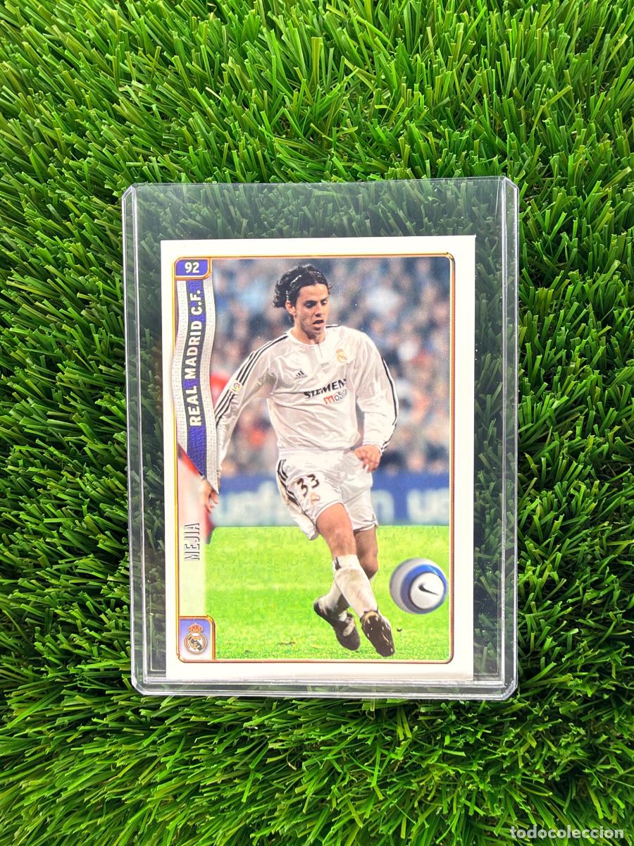 Cromos de Futebol: N&ordm; 92 Mej&iacute;a Real Madrid CF Mundicromo Fichas de La Liga 04 05