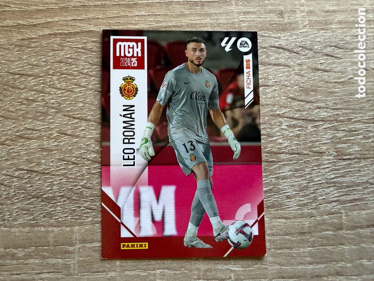 Cromos de Futebol: 236 BIS LEO ROM&Aacute;N FICHA BIS MEGACRACKS MGK 2024 2025 24 25 RCD MALLORCA