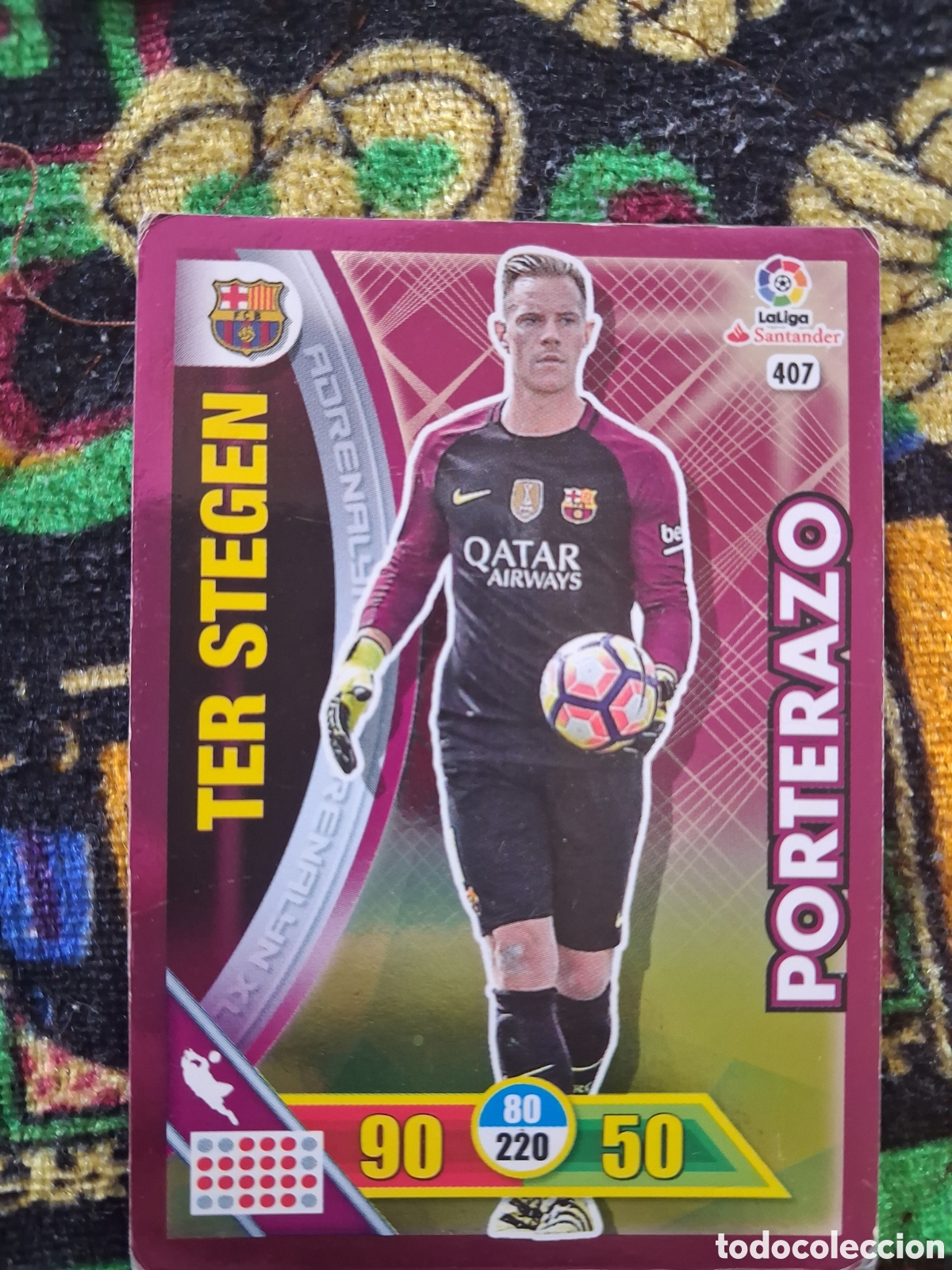 Cromos de Futebol: ADRENALYN 2016 2017 - 407 TER STEGEN - PORTERAZO - BARCEONA - 16 17