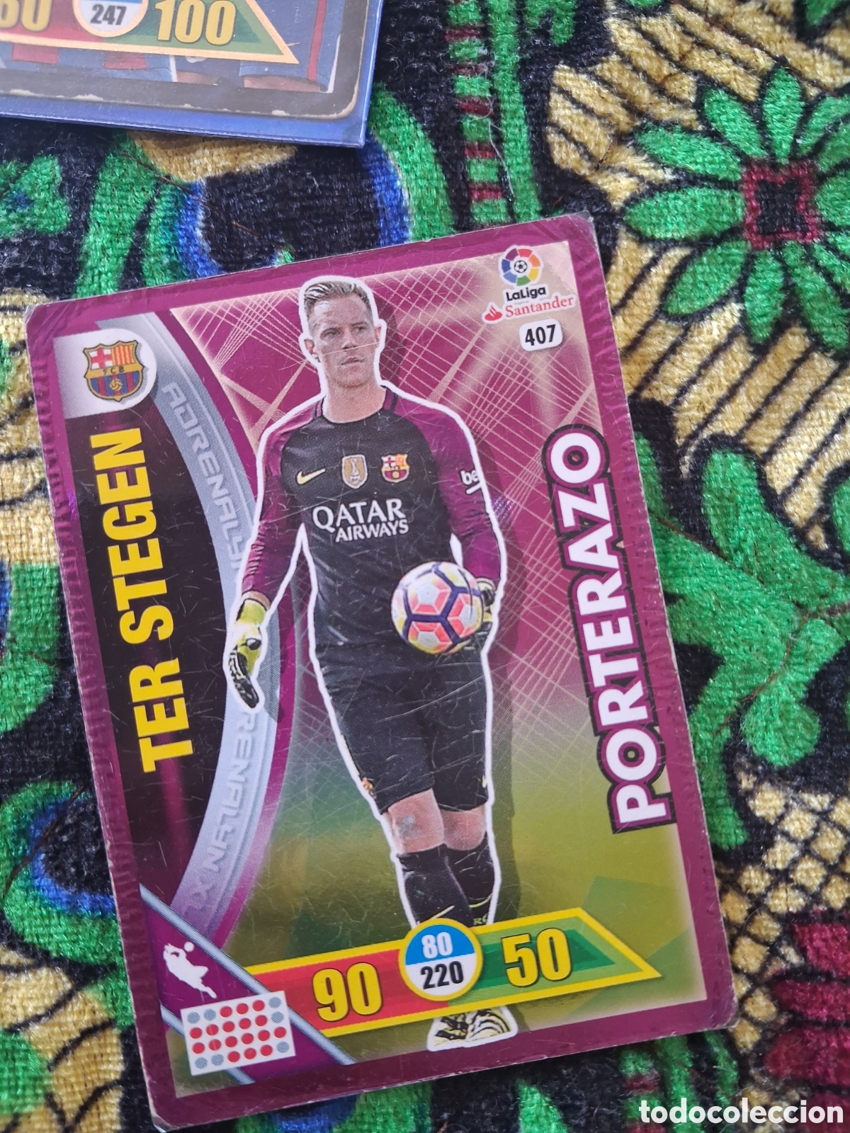 Cromos de Futebol: ADRENALYN 2016 2017 - 407 TER STEGEN - PORTERAZO - BARCEONA - 16 17