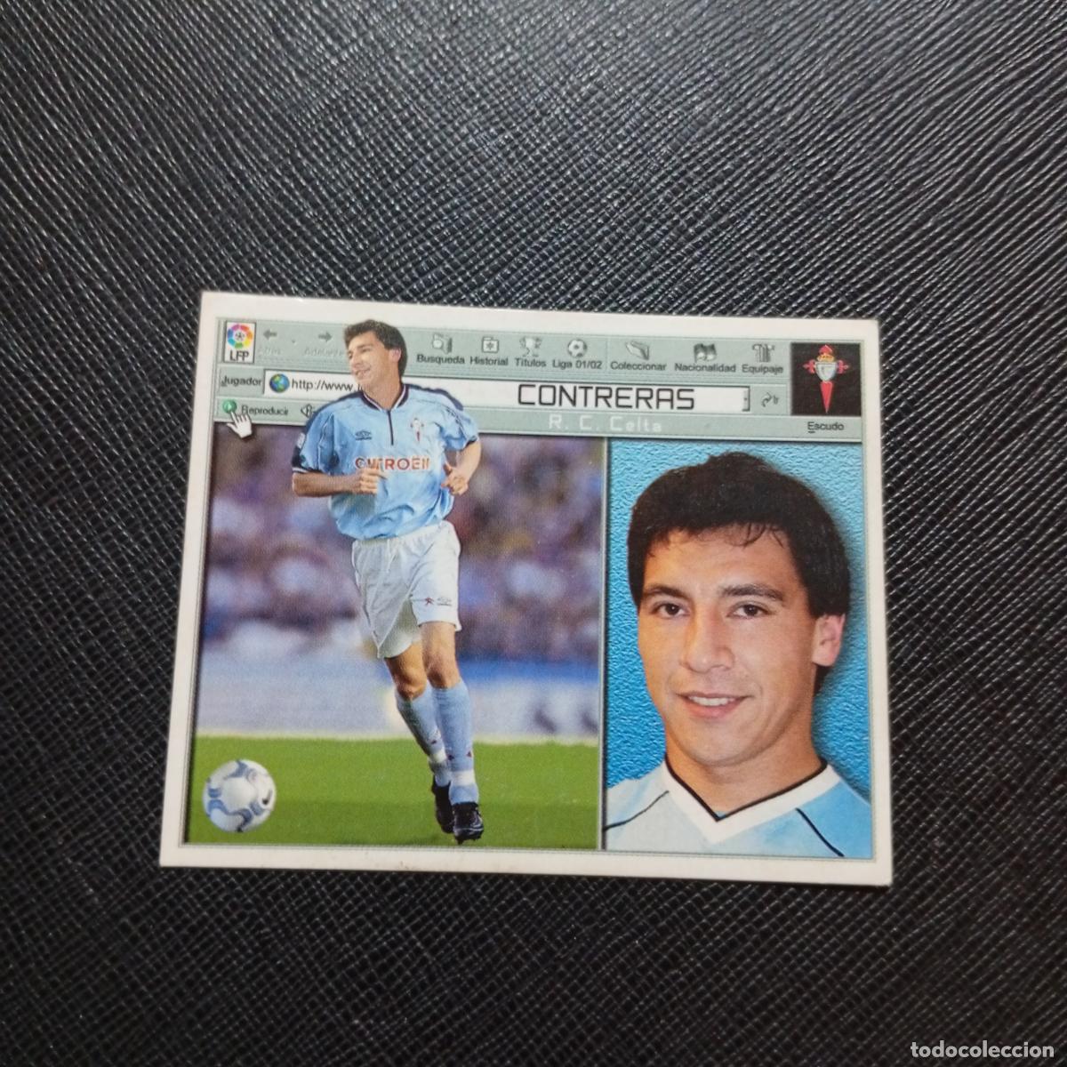 Cromos de Futebol: CONTRERAS CELTA ESTE 2001 2002 CROMO FUTBOL 01 02 LIGA - SIN PEGAR - A216 PG433 FICHAJE 14