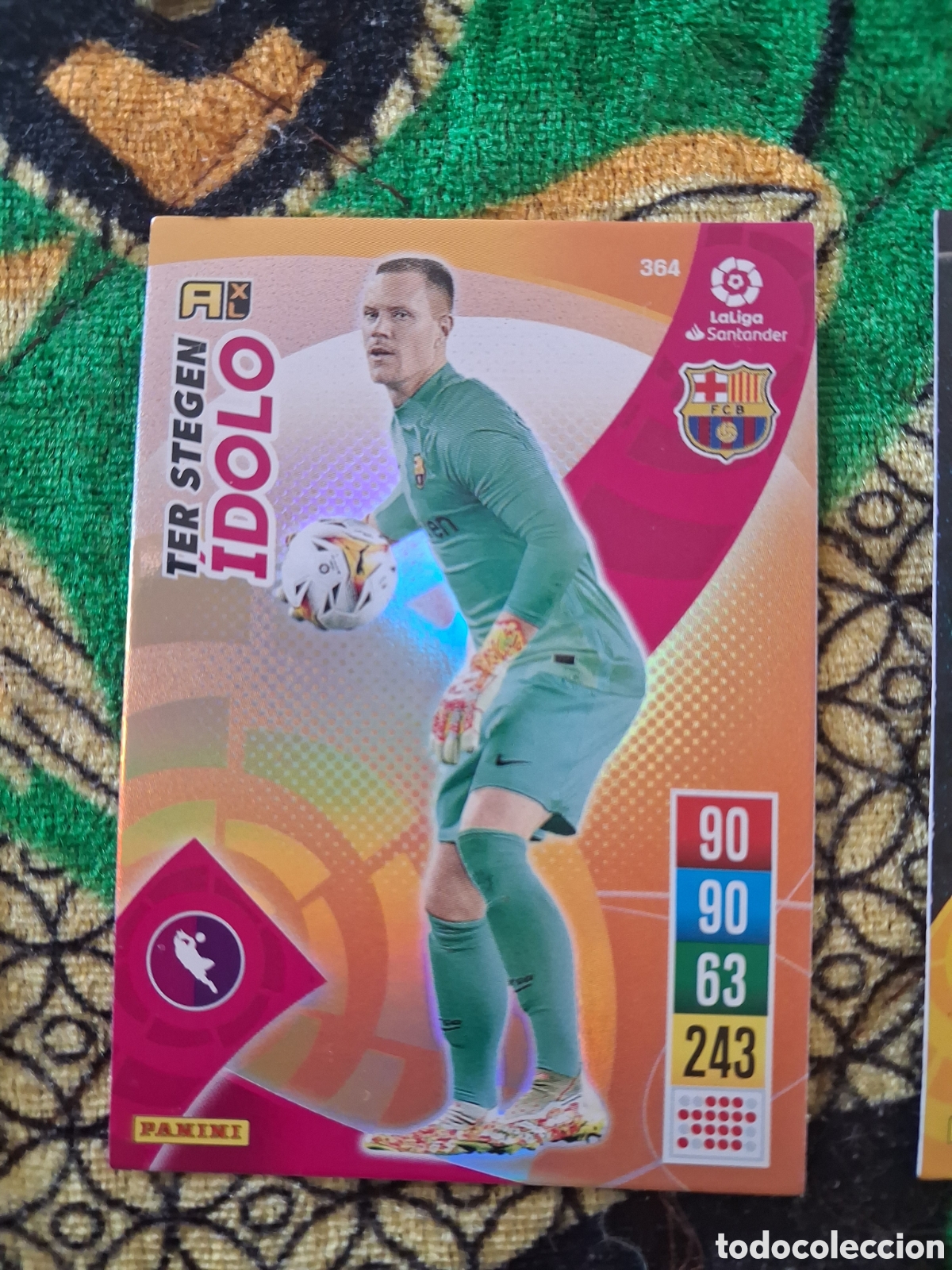 Cromos de Futebol: Cromo card Adrenalyn 21 22 &iacute;dolo 364 Ter Stegen Barcelona