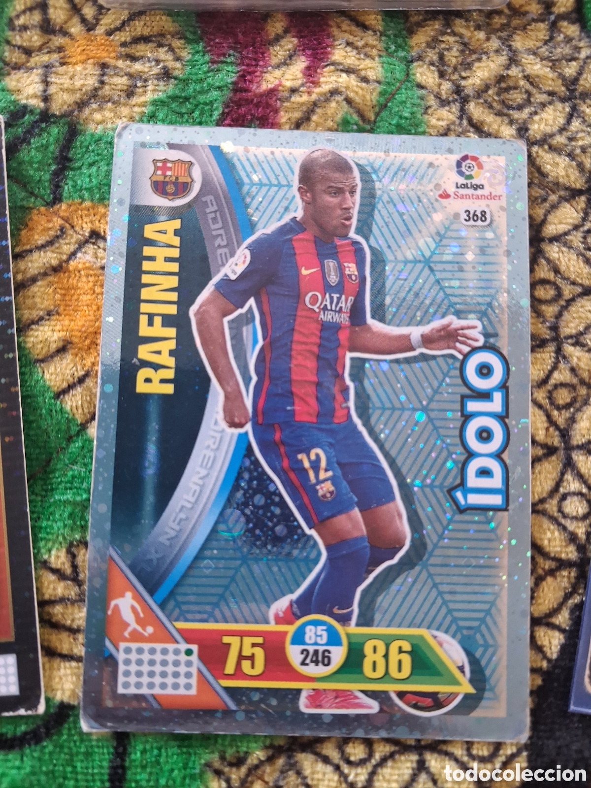Cromos de f&uacute;tbol: Rafinha 368 &Iacute;dolo Barcelona - Adrenalyn 2016 2017 16 17