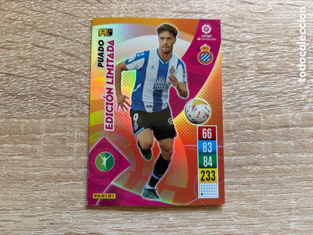 Cromos de Futebol: PUADO EDICI&Oacute;N LIMITADA ADRENALYN XL 2021 2022 21 22 RCD ESPANYOL