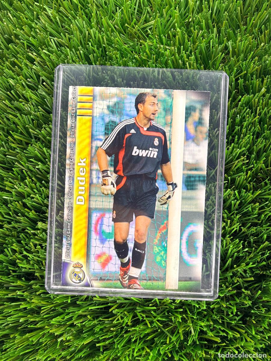 Cromos de f&uacute;tbol: N&ordm; 32 Dudek Real Madrid CF Mundicromo Fichas de La Liga 09 10