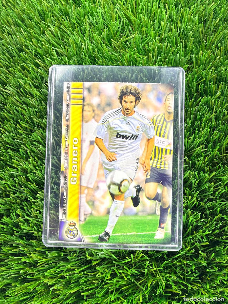 Cromos de f&uacute;tbol: N&ordm; 44 Granero Real Madrid CF Mundicromo Fichas de La Liga 09 10