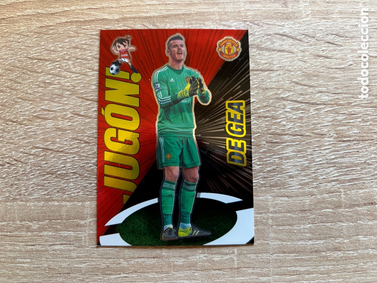 Cromos de f&uacute;tbol: DE GEA CANDIDATO JUG&Oacute;N ESPA&Ntilde;OL 2016 2017 16 17 EDICI&Oacute;N LIMITADA REVISTA JUG&Oacute;N MANCHESTER UNITED