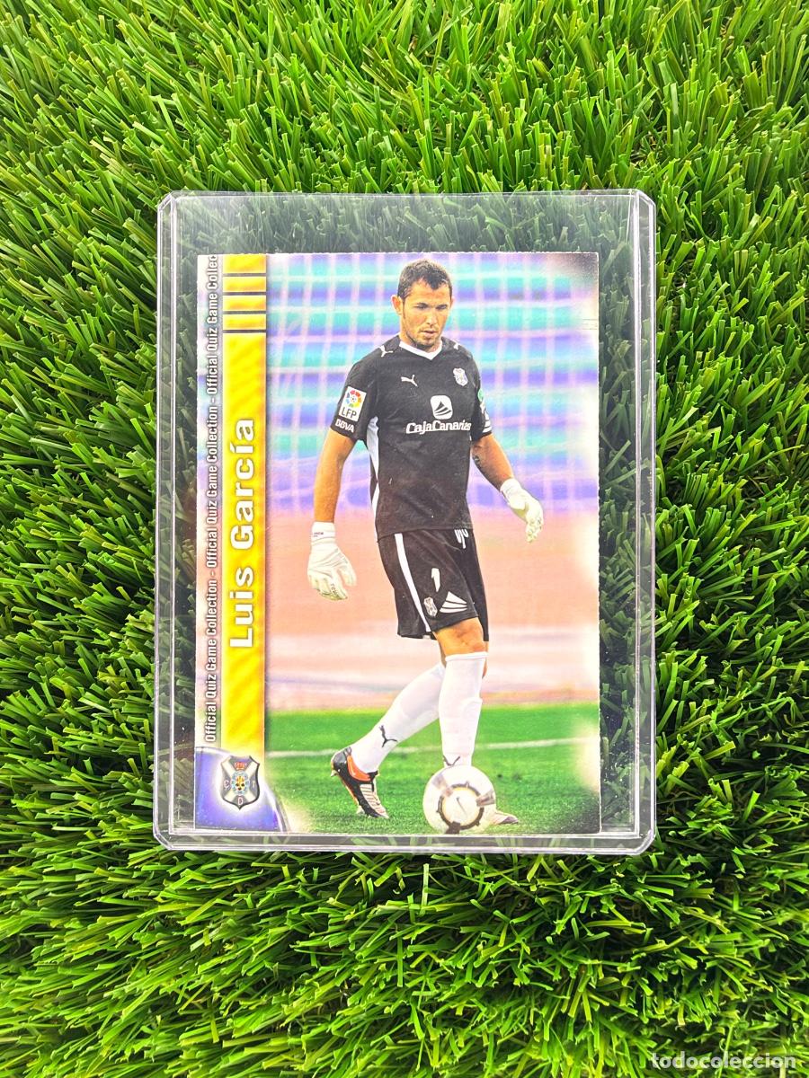 Cromos de f&uacute;tbol: N&ordm; 517 Luis Garc&iacute;a CD Tenerife Mundicromo Fichas de La Liga 09 10