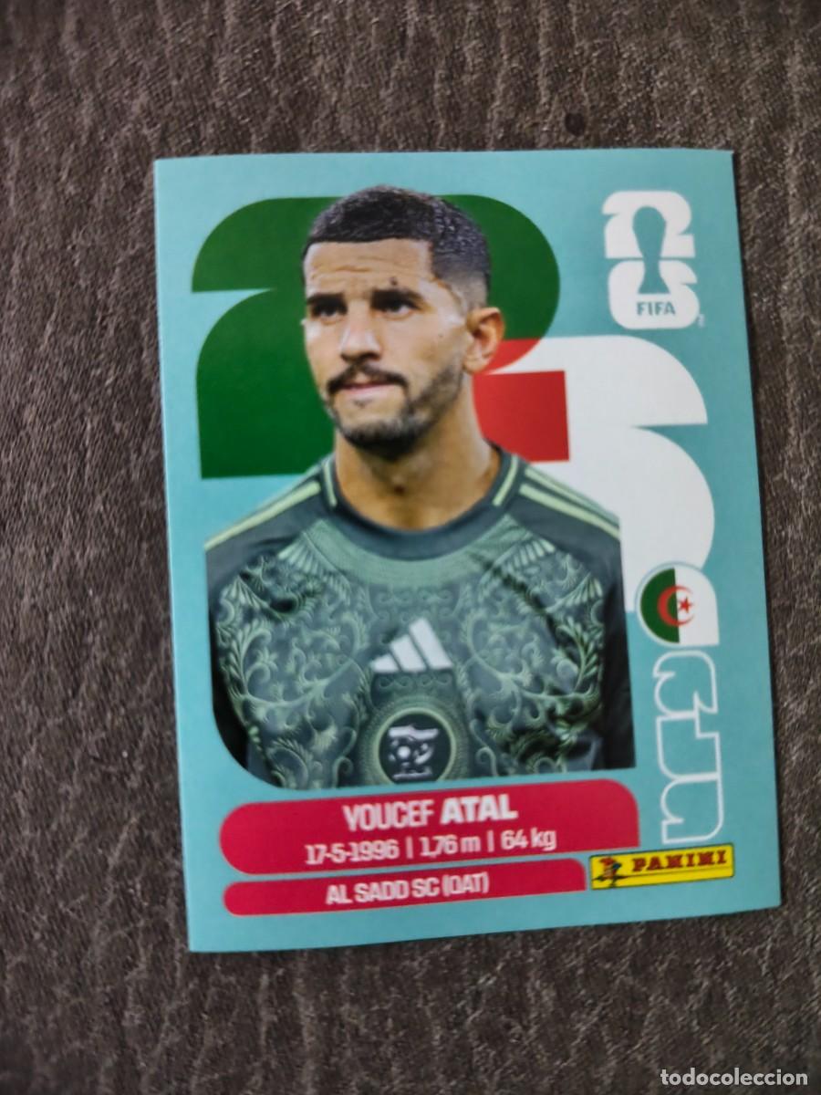 Cromos de f&uacute;tbol: Cromo ALG4 YOUCEF ATAL ARGELIA. Colecci&oacute;n FIFA WORLD CUP 2026 PANINI Nuevo