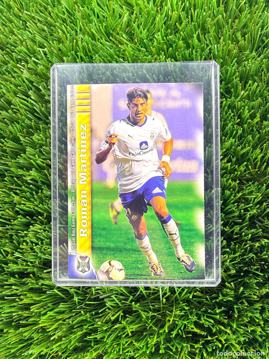 Cromos de f&uacute;tbol: N&ordm; 527 Rom&aacute;n Mart&iacute;nez CD Tenerife Mundicromo Fichas de La Liga 09 10