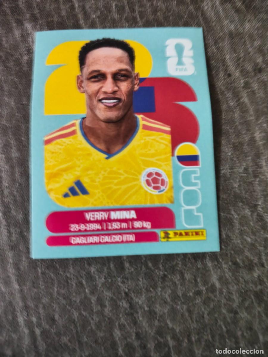 Cromos de f&uacute;tbol: Cromo COL5 YERRY MINA COLOMBIA. Colecci&oacute;n FIFA WORLD CUP 2026 PANINI Nuevo