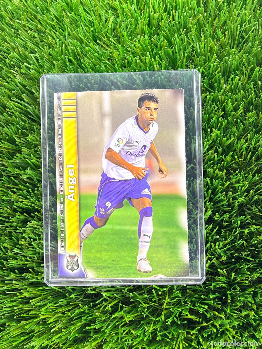 Cromos de f&uacute;tbol: N&ordm; 534 &Aacute;ngel CD Tenerife Mundicromo Fichas de La Liga 09 10