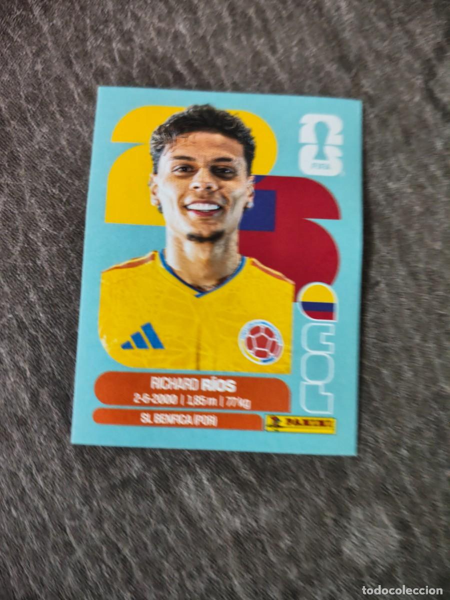 Cromos de f&uacute;tbol: Cromo COL12 RICHARD R&Iacute;OS COLOMBIA. Colecci&oacute;n FIFA WORLD CUP 2026 PANINI Nuevo