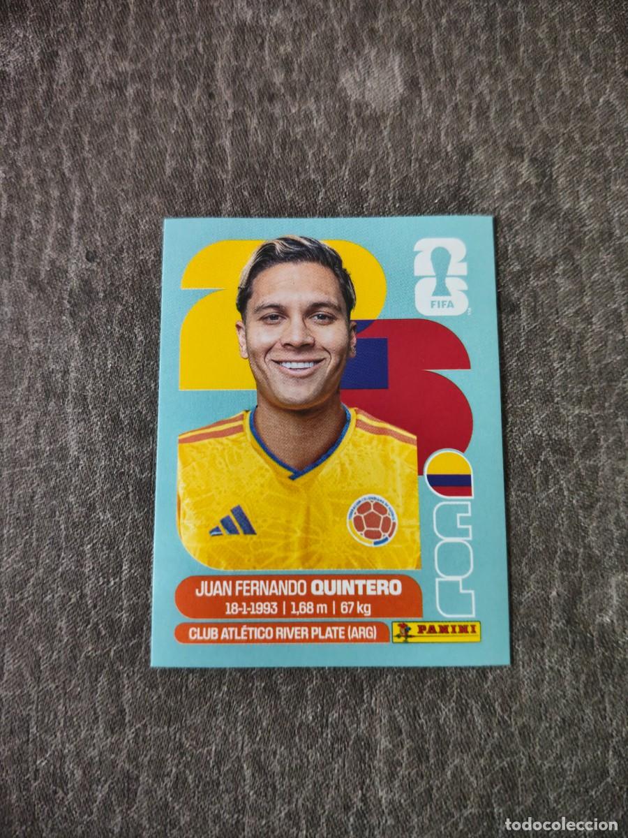 Cromos de f&uacute;tbol: Cromo COL15 JUAN FERNANDO QUINTERO COLOMBIA. Colecci&oacute;n FIFA WORLD CUP 2026 PANINI Nuevo