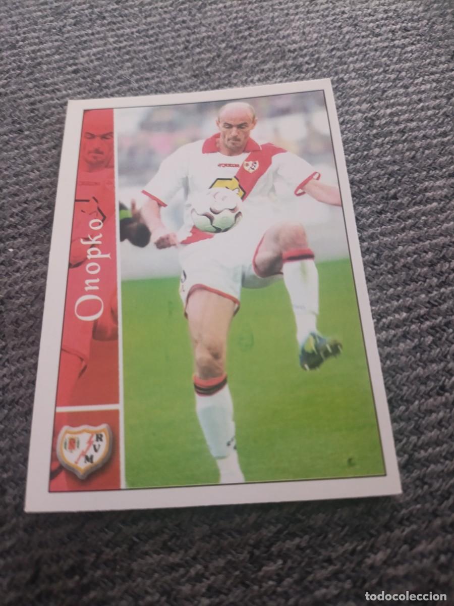 Football Stickers: Onopko Rayo Vallecano mundicromo 2003